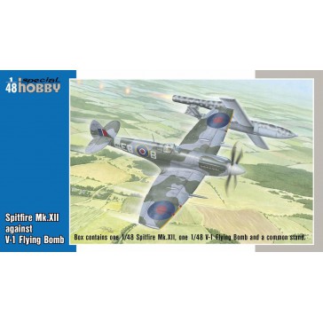 Spitfire Mk.XII against V-1 Flying Bomb   1:48