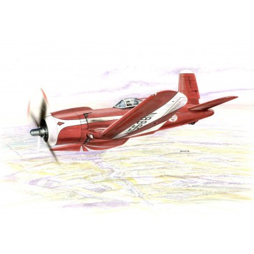 F2G Super Corsair Racing Aircraft  1:48