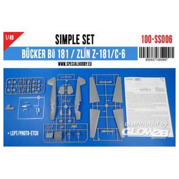 Bücker BÜ 181 /Zlin Z-181 Simple Set   1:48
