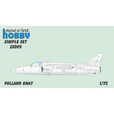 Folland Gnat Simple Set   1:72