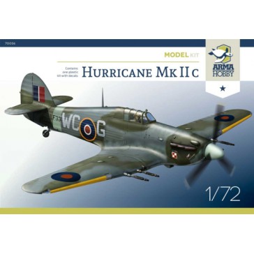 Hurricane Mk IIc Model Kit    1/72