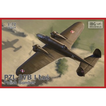 PZL 37 B Los Polish Med Bomber 1/72