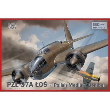 PZL 37 A Los Polish Med Bomber 1/72