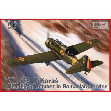 PZL23B Karas in Romanian Serv. 1/72