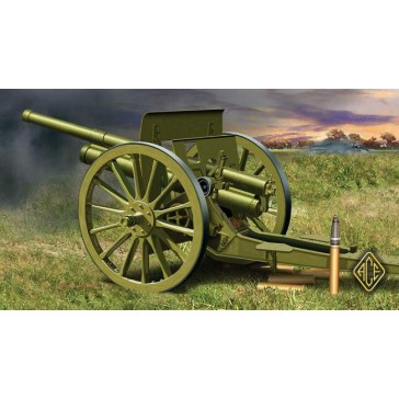 76.2mm (3 inch) Soviet gun model 1902/1930 (with limber) - 1:72