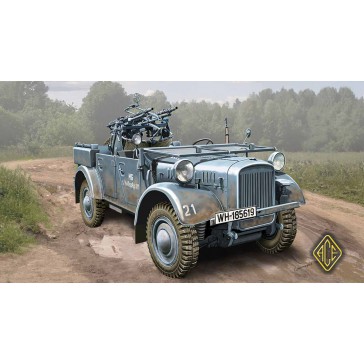 Kfz.4 WWII German AA motor vehicle  - 1:72