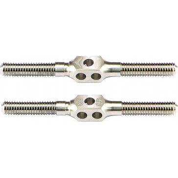 64 Ti Turnbuckle 3mm x 35mm (1-3/8") - (2)