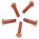 Alu Screw Allen Roundhead M3 x 12 Orange (5)