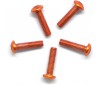 Alu Screw Allen Roundhead M3 x 12 Orange (5)