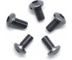 Alu Screw Allen Roundhead M3 x 6 Gray (5)