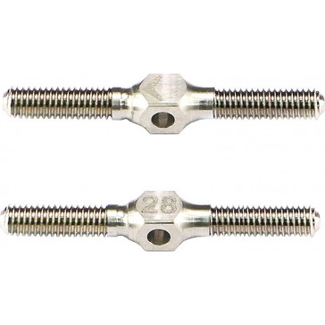 64 Ti Turnbuckle 3mm x 28mm (1-1/8") - (2)