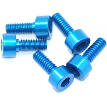 Alu Screw Allen Cilinder Head M2.2 x 6 Blue (5)