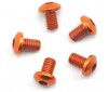 Alu Screw Allen Roundhead M3 x 5 Orange (5)