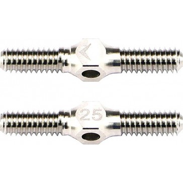 64 Ti Turnbuckle 4mm x 25mm - (2)