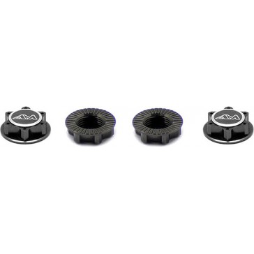 Alu 1/8 Wheel Nuts C/end/L/W Gray (4)