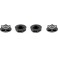 Alu 1/8 Wheel Nuts C/end/L/W Gray (4)