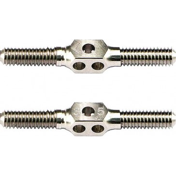 64 Ti Turnbuckle 4mm x 35mm (1-3/8") - (2)