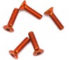 Alu Screw Allen Csk M3 x 12 Orange (5)