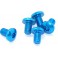 Alu Screw Allen Roundhead M3 x 5 Blue (5)