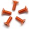 Alu Screw Allen Csk M3 x 8 Orange (5)