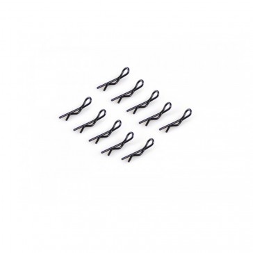 Small Body Clip 1/10 - Black - pk10