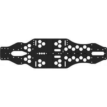 AM Medius Xray T4 FWD Chassis 7075 2.0mm MM