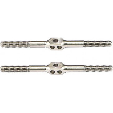 64 Ti Turnbuckle 3mm x 48mm (1-7/8") - (2)