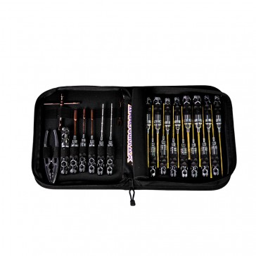 Honeycomb Toolset (24pcs) with Tools Blk Golden