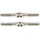 64 Ti Turnbuckle 3mm x 41mm (1-5/8") - (2)