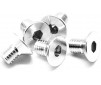 Alu Screw Allen Csk M3 x 5 Silver (5)