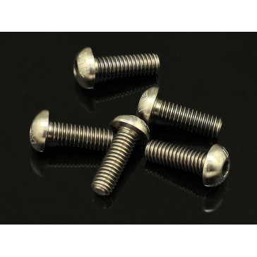 64 Ti Screw Allen Round Head M4 x 12  (5)