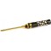 Phillips Screwdriver 4.0 x 100mm Black Golden