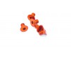 Alu Screw Allen Csk M3 x 5 Orange (5)