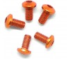 Alu Screw Allen Roundhead M3 x 6 Orange (5)