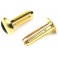 Low Profile 4mm Connector 24K - pk2