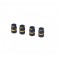 4mm Alu Nut for 1/10 Set-Up - B/G - (4)