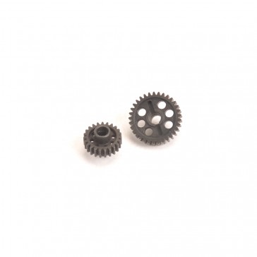 Steel Gear Pair: CNC 33T and 23T - Cat/Cougar