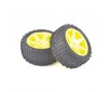 Buggy Rear Tire Set Yellow