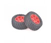 Spider Front Tyre & Wheel Set - Red