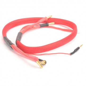 Charge Lead XH2S Balance Port-Red-1pc