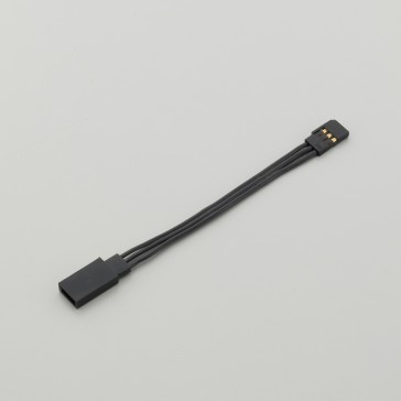 Extension Wire Black - High Current 80mm