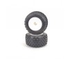 Stagger Rib-Yell-Truck Tyre - Pre-Glued pr