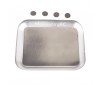 Magnetic Tray - Silver - 1pc
