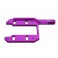 DISC.. BILLET ENGINE PLATE (PURPLE)