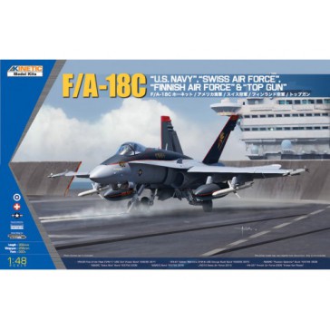 F/A-18C US Navy,Swiss,Finn,Top 1/48