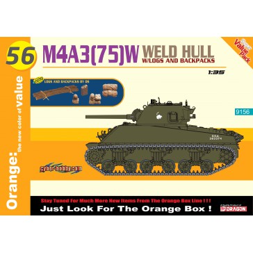 1/35 M4A3(75)W WELDED HULL