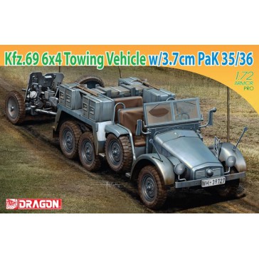 1/72 KFZ.69 6X4 TOWING VEHICLE W/3.7 CN PAK (9/20) *