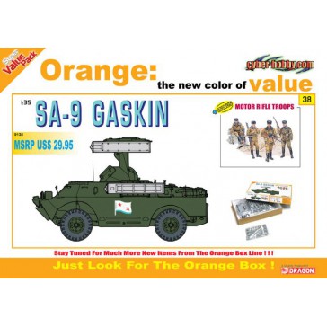 1/35 SA-9 GASKIN WITH MOTOR RIFLE TROOP