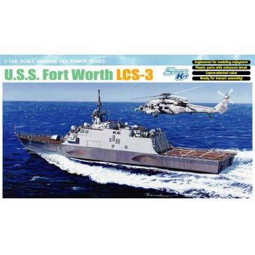 1/700 U.S.S. FORT WORTH LCS-3 (?/20) *