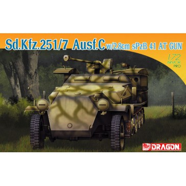 1/72 SD.KFZ.251/7 AUSF.C W/2/8CM SPZB41 AT GUN (9/20) *